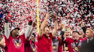 Indiana football players lead fans in a sing-along after winning Big ...