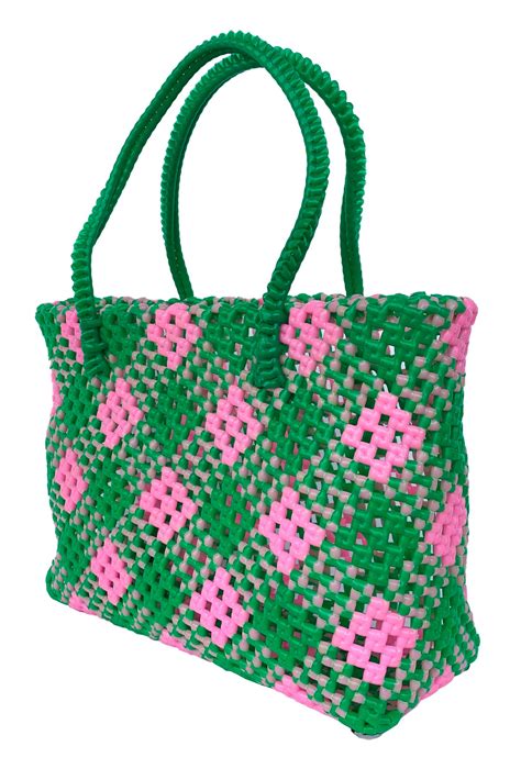 Diamond Pattern Koodai Tote – HARAGO