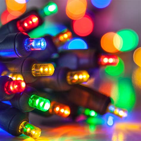 Battery Operated Lights - 20 Multicolor Battery Operated 5mm LED ...