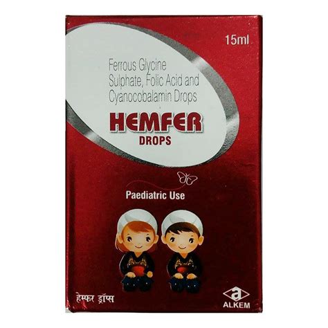 Hemfer Drops | Uses, Side Effects, Price | Apollo Pharmacy