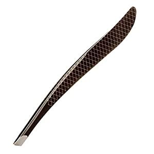 BASICARE Curved Slant Tweezers-Stainless Steel-Hand Sharpened Tips ...