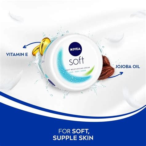 NIVEA SOFT Moisturising Cream For All Skin Types