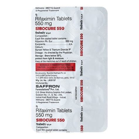 Sibocure 550 mg - Strip of 10 Tablets : Amazon.in: Health & Personal Care
