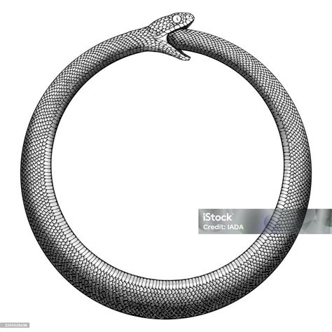 Ouroboros Illustration Stock Illustration - Download Image Now ...