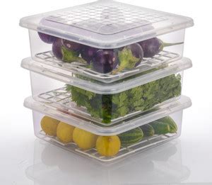 ecomet Plastic Fridge Container - 2500 ml Price in India - Buy ecomet ...