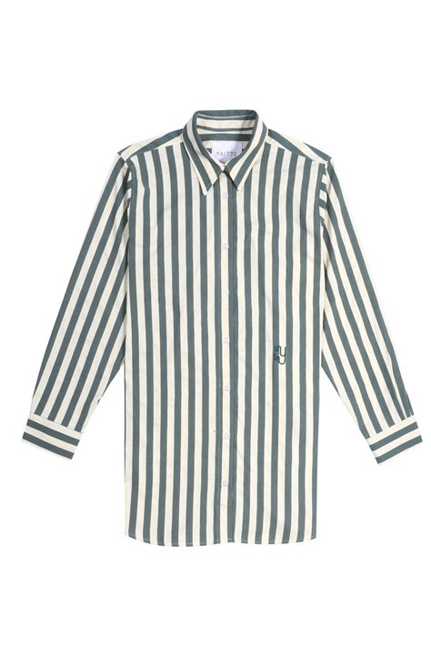 BUOY Green Stripe Shirt - Tyde-London