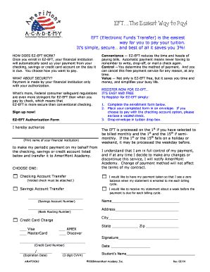 Fillable Online EFT The Easiest Way to Pay! - ProSites, Inc. Fax Email ...