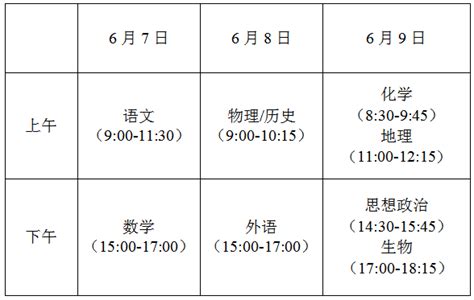 ★2021广西高考时间-2021年广西高考时间安排-广西高考时间表