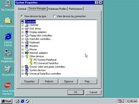 Image result for Windows 98 My Computer