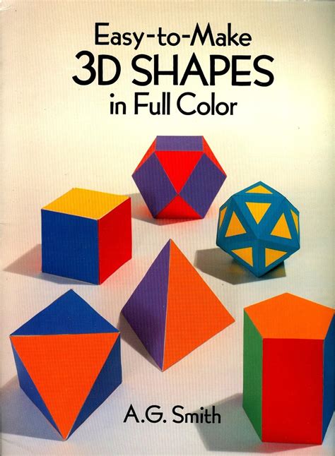 Buy Easy-to-Make 3d Shapes in Full Colour Book Online at Low Prices in ...