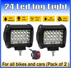 Flipkart SmartBuy 24 LED Fog Light/Work Light Bar Spot Beam Off Road ...