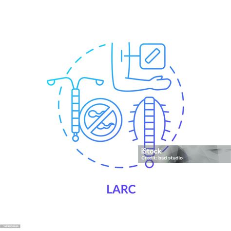 Larc Blue Gradient Concept Icon Stock Illustration - Download Image Now - Reproductive Rights ...