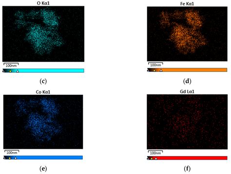XPS on Co0.95R0.05Fe2O4 Nanoparticles with R = Gd or Ho