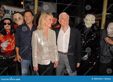 Leslie Nielsen editorial stock photo. Image of angeles - 38003268