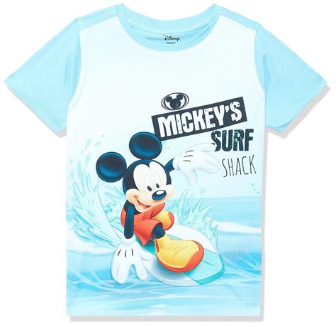 Buy Mickey Mouse Family by Wear Your Mind Boy's Cartoon Regular T-Shirt ...