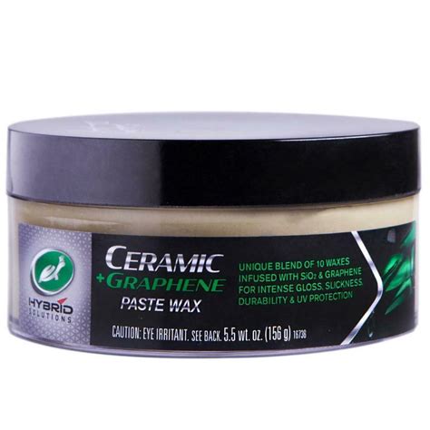 Turtle Wax Hybrid Solutions Ceramic Graphene Paste Wax, 156g – Planet ...