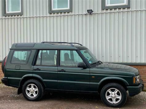 LEFT HAND DRIVE 2004 [53] LAND ROVER DISCOVERY 2.5 TD5 MANUAL GREEN LHD ...