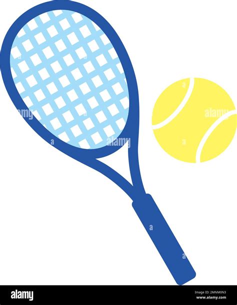 Tennis Racket And Ball Clipart