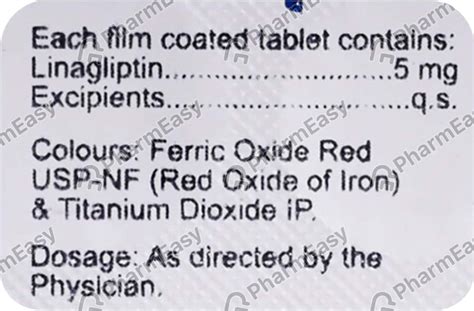 Linapil 5 MG Tablet (10): Uses, Side Effects, Price & Dosage | PharmEasy