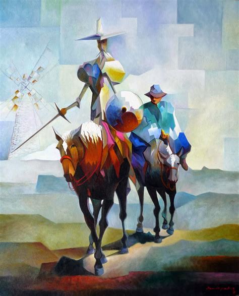 Dom Quixote, Damião Martins de Castro | Painting, Don quixote, Illustration