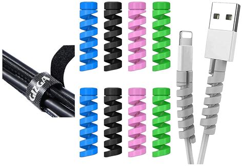 Gizga Essentials Reusable Cable Ties Strap with Double Sided Hook ...