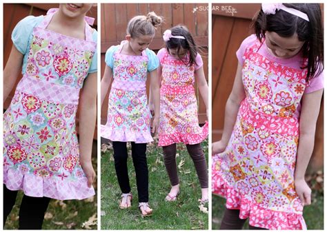 Image result for Girls Apron Pattern