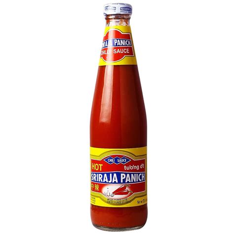 Sriraja Panich Hot Chili Sauce 570g - Spicy Condiment for Your Dishes ...