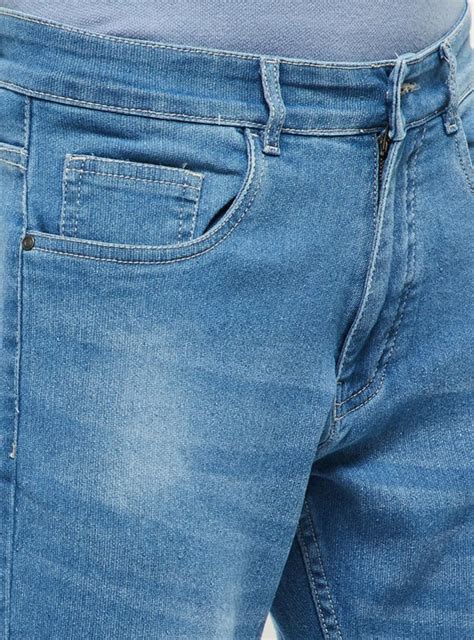 Buy Men Stonewashed Smart Fit Jeans Online at just Rs. 699.0 ...