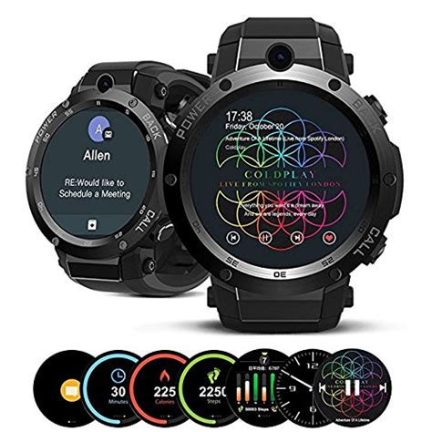 IDS Home Zeblaze THOR S 3G Smartwatch Phone, 1GB RAM India | Ubuy