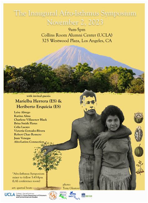 Conference: The Inaugural Afro-Isthmus Symposium | UCLA Chicano Studies ...