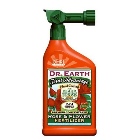DR Earth Ready to Spray Earth Total Advantage Rose & Flower Fertilizer ...