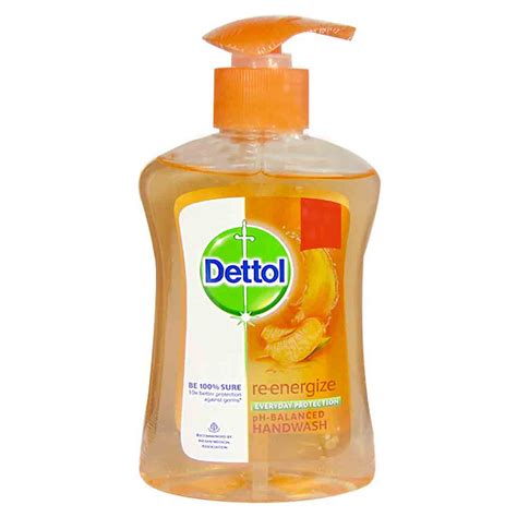 Buy Dettol Re-Energize Everyday Protection Handwash 200 ml Pump Bottle ...