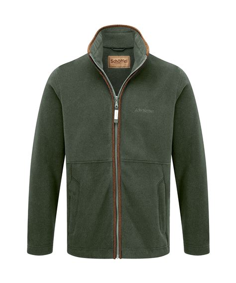 Men's Cottesmore Green Fleece Jacket | Schöffel Country
