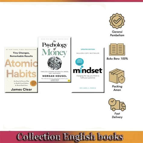 Jual Paket 3 Buku Atomic Habits & The Psychology of Money - The ...
