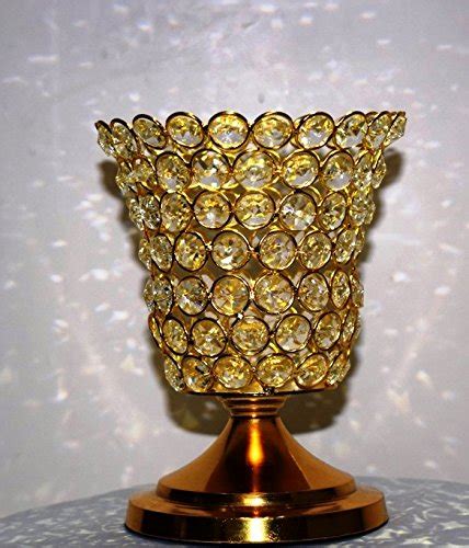 Buy Glass Crystal Tea Light Candle Holder Online at Low Prices in India ...