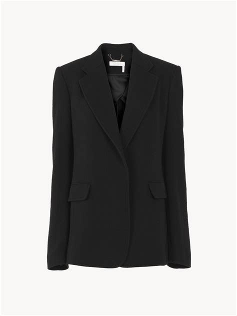 Chloé Buttonless Tailored Jacket | Chloé US