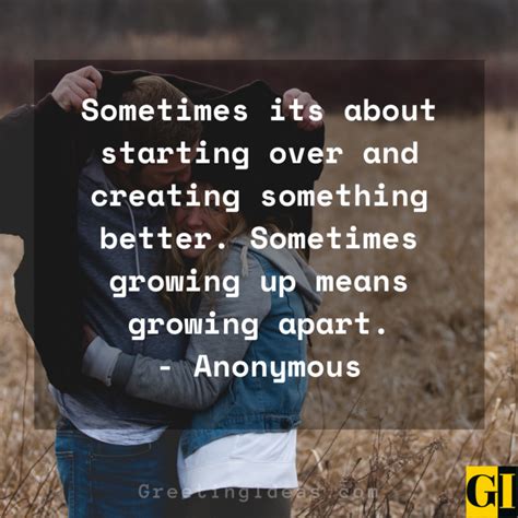 drifting apart quotes
