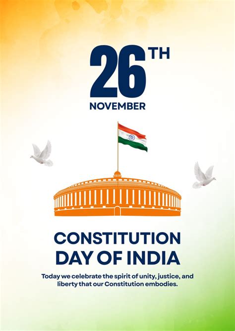 Free Indian Constitution Day Poster Design Templates | Canva