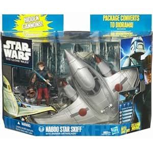 Buy Star Wars Figure and Vehicle Anakin and Naboo Star Skiff Online at ...