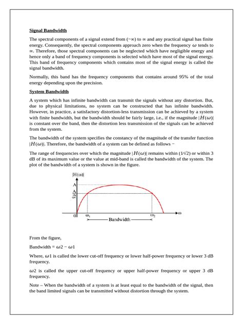 Signal Bandwidth 的图像结果
