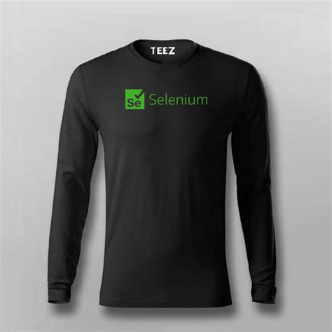 Selenium Framework Developer T-Shirt - Code. Test. Deploy - TEEZ.in