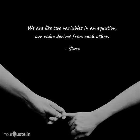 We are like two variables... | Quotes & Writings by Jyoti Shakya ...