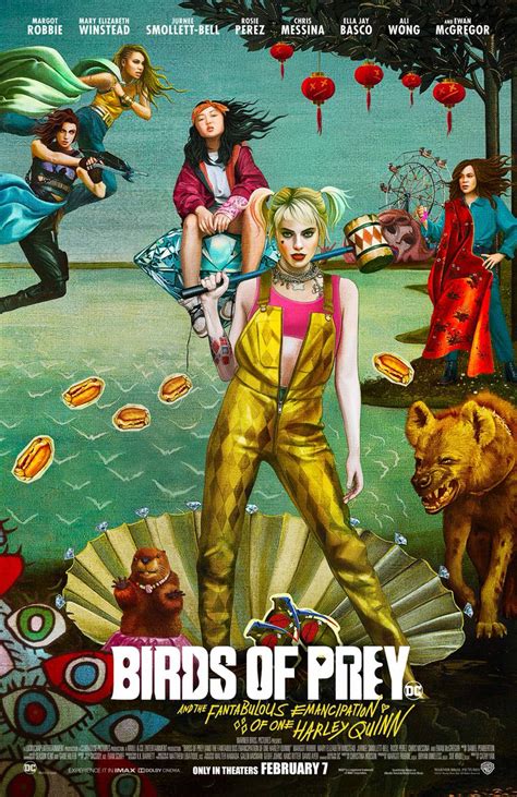 New Birds Of Prey Poster Pays Homage To 15th Century Artwork