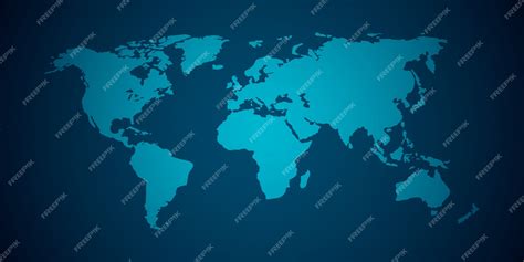 Vector world map | Premium Vector