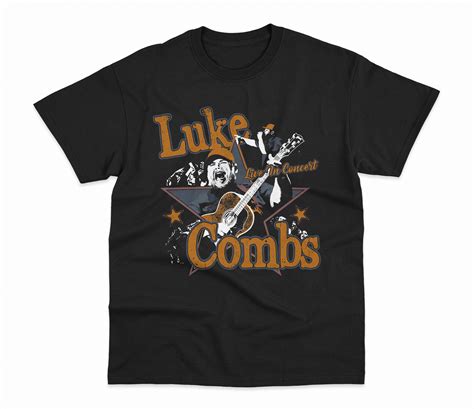 Luke Combs Live in Concert T-shirt, Luke Combs Shirt, Luke Combs Tshirt ...