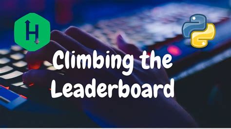 Image result for Leaderboard On Python Tutorial