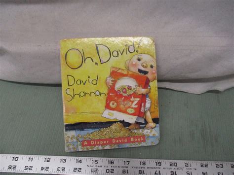 Oh David David Shannon a diaper David Book Scholastic | eBay