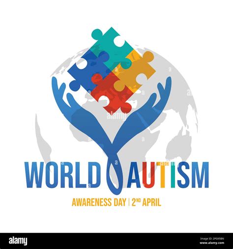 World autism awareness day. World autism awareness day concept vector ...