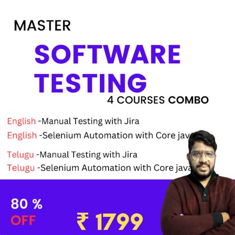 [English + TELUGU ] - ENGLISH Manual and Selenium Automation + TELUGU ...