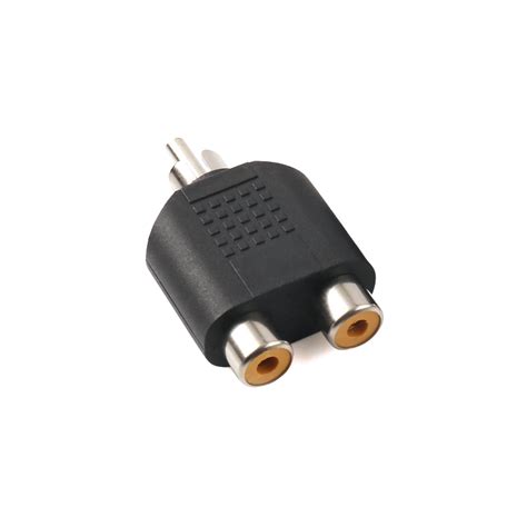 Adapter RCA M na 2xRCA F - Mob-Shop